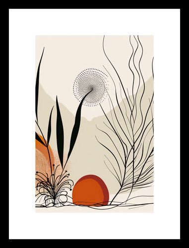 Plakat 30x45cm Echem przez Pustynie na Arena.pl