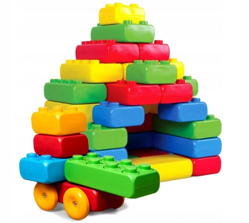 Klocki Marionex Cegły 30 Elementów Plastikowe na Arena.pl