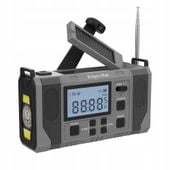 Radio awaryjne solarne na korbkę SOS powerbank 10000mAh latarka dynamo
