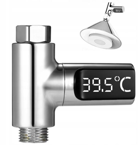 Termometr Prysznicowy Wannowy do Kąpieli pod Prysznic Wanna Wody Kranu na Arena.pl