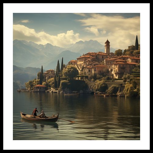 Plakat 60x60cm Spokojna Nostalgia na Arena.pl