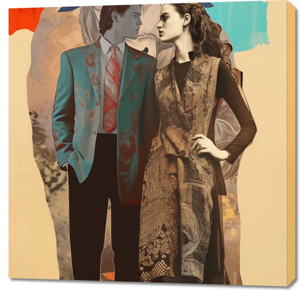 Obraz 90x90cm Dialog Kultur zdjęcie 1