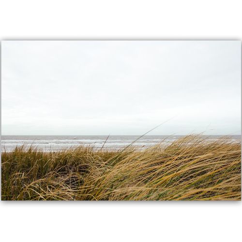 Deco Panel, Trawa u brzegu morza 120x80 na Arena.pl