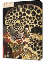 Obraz 40x60cm The Tiger of Ryōkoku, Hirokage Japoński Vintage