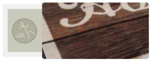 WYCIERACZKA WEJŚCIOWA POD DRZWI z NADRUKIEM HOME 50x80 cm BARDZO SOLIDNA na Arena.pl