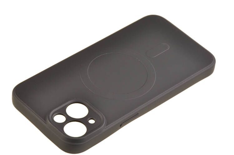 Etui Mercury Goospery MagSafe Silicone do Apple iPhone 14 czarny zdjęcie 2