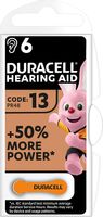 Bateria do aparatów słuchowych Duracell 13 6 szt.