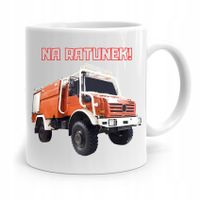 Kubek Prezent Dla Strażaka Na Ratunek! Z Nadrukiem Ze Zdjęciem