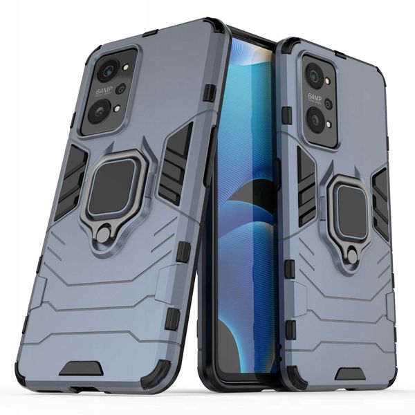 Spacecase X-Ring Realme Gt Neo 2 / 3T Niebieski zdjęcie 4