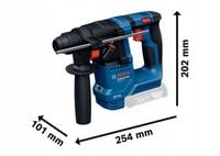 Młot udarowo-obrotowy BOSCH Professional G0611927004 BH 18V-18