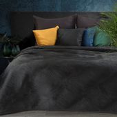 Narzuta dekoracyjna RIA5 220x240 czarna