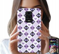 ETUI DO XIAOMI NOTE 9 PRO / 9S - MODNE SERCA KOKARDKI KOKARDA + SZKŁO