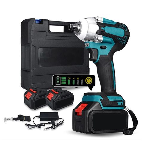 AKUMULATOROWY KLUCZ UDAROWY BEZSZCZOTKOWY 650Nm 1280W + 3x BATERIA 18V na Arena.pl