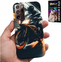 ETUI DO SAMSUNG NOTE 20 ULTRA - MOTOCYKLISTA MOTOR FAN MOTOCYKL + FOLIA