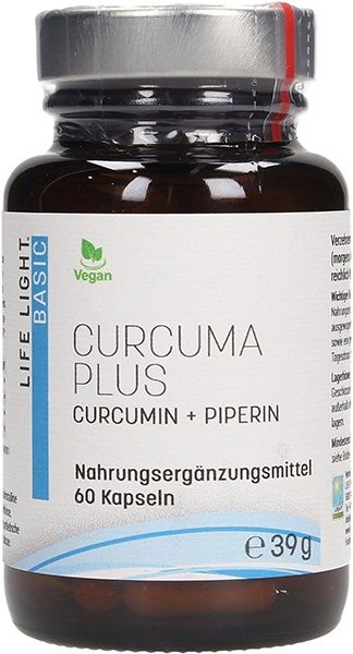 CURCUMA PLUS 60 Kapsułek KURKUMA Z PIPERYNĄ zdjęcie 1