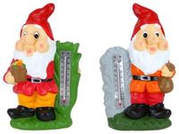 krasnal ceram z termometrem 30cm fy18467-22
