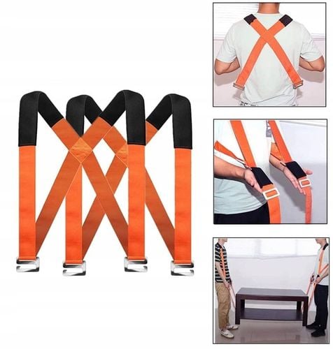 PASY DO NOSZENIA MEBLI TAŚMY TRANSPORTOWE PRZENOSZENIE NOWY MODEL 2 na Arena.pl