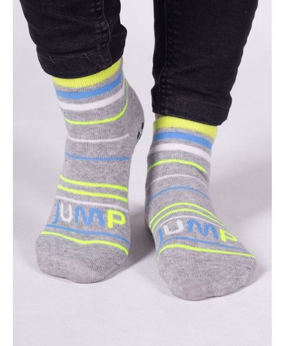 SKARPETKI KRÓTKI NA TRAMPOLINY ABS SKS-0021 27-30 wzór - dziewczynka na Arena.pl