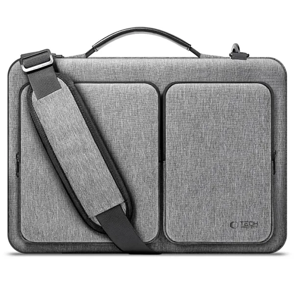 Torba na laptopa 15-16 Tech-Protect Defender Bag - szara zdjęcie 1