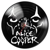 Zegar ścienny z płyty winylowej Alice Cooper 1455.14