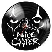 Zegar ścienny z płyty winylowej Alice Cooper 1455.14