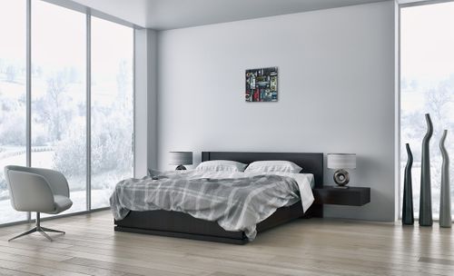 Obraz Na Płótnie - Technika Magnetofon - 40X40 Cm - Ac40X40-3875 na Arena.pl