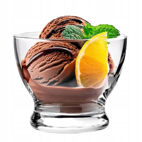 Pucharki do deserów lodów Pure KROSNO 6szt na przekąski, oliwki, na Arena.pl