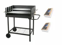 MASTER GRILL PROSTOKĄTNY PROFESJONALNY 2 RUSZTY