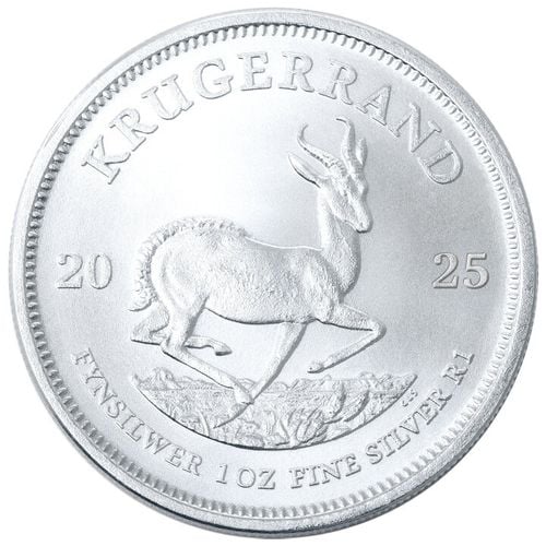 Krugerrand 1 uncja Srebra 2025 na Arena.pl