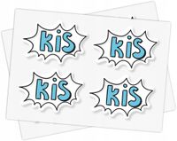 Naklejki ETYKIETY REKLAMOWE dowolny KSZTAŁT nadruk grafika LOGO 378 sztuk