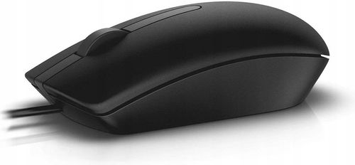 MYSZ KOMPUTEROWA PRZEWODOWA CZARNA Dell MS116 Wired Optical Mouse 1000 DPI na Arena.pl