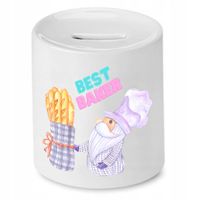 Skarbonka Dla Piekarza Best Baker Prezent Z Nadrukiem Ze Zdjęciem