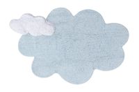 Lorena Canals Dywan bawełniany PUFFY Dream Blue 110 x 170 cm