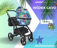 Wózek Dziecięcy Cavo 2w1 Adapter Maxi Cosi Cybex X-Lander Kiddy Recaro