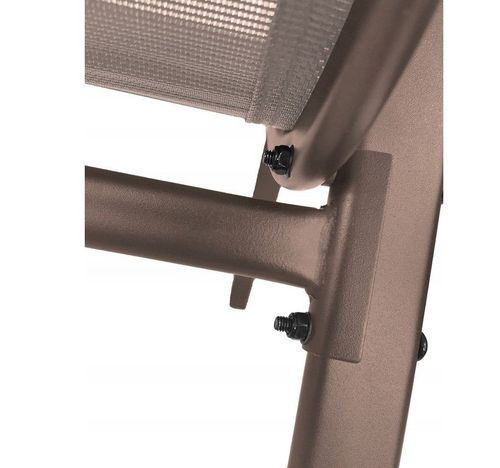 Krzesło ogrodowe Minorka2 do balkonu i tarasu brązowe na Arena.pl