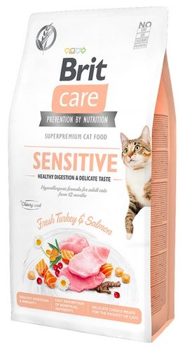Brit Care Cat Grain Free Sensitive Healthy Digestion & Delicate Taste 400G na Arena.pl