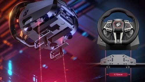 FLASHFIRE IMOLA Kierownica 900° XBOX/PC/PS4/PS5 z LED + 3 pedały, 6 biegów na Arena.pl