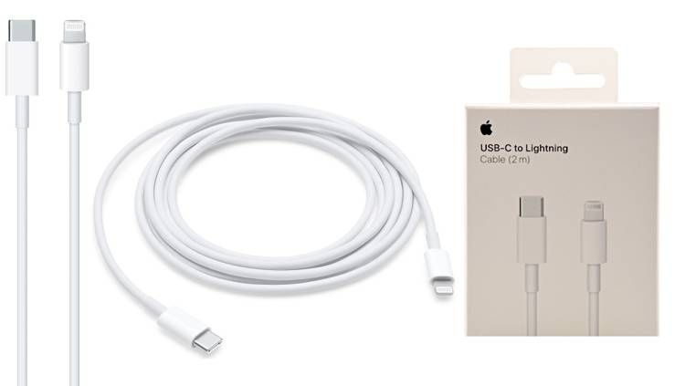 Oryginalny kabel Apple USB C - Lightning 2m zdjęcie 1