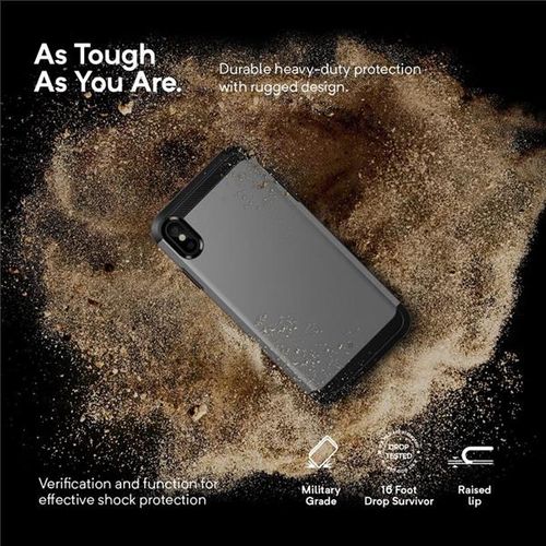 Caseology Legion Case - Etui iPhone Xs Max (Silver) na Arena.pl