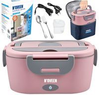 ELEKTRYCZNY LUNCH BOX POJEMNIK PODGRZEWACZ OBIADU DO BIURA AUTA TIRA 12/24V