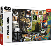 puzzle 1000 kolekcja grogu star wars mandalorian trefl