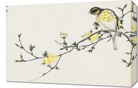 Obraz 60x40cm Japanese Bunting, Kashu Japoński Vintage do Salonu