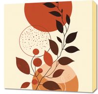 Obrazy do salonu boho nowoczesny 60x60cm Odcień Palet