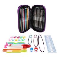 zestaw szydełek 50 szt. w etui