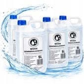 WODA DO ŻELAZKA 4 x 5L Woda Demineralizowana 20L Ultra Czysta
