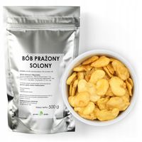 BÓB PRAŻONY SOLONY chrupiąca przekąska 500g