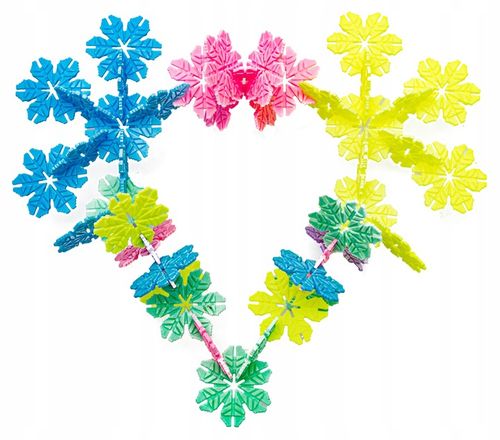 Klocki Konstrukcyjne Rzepy Płatki Śniegu 2500 elem na Arena.pl