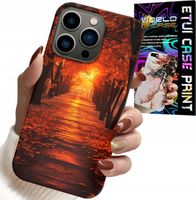 ETUI DO IPHONE 16 PRO - PARK, JESIEŃ, SPADAJĄCE LIŚCIE, PLECKI