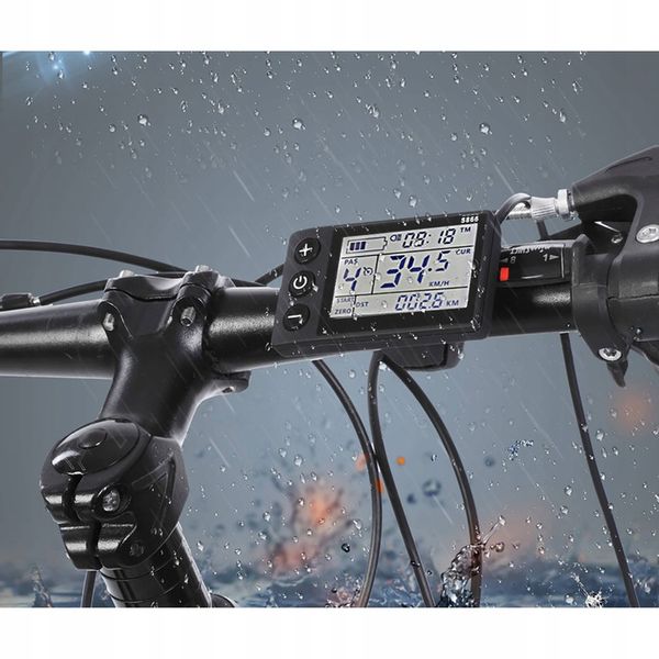 LCD ROWER STEROWNIK KONTROLER 24V 36V 250W 350W zdjęcie 5