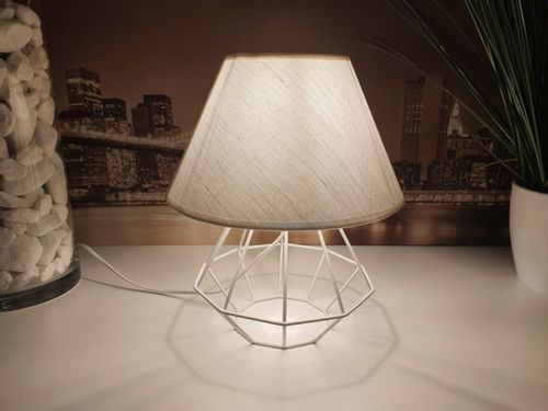 Lampka nocna 1xE27 PATI WHITE/WHITE na Arena.pl